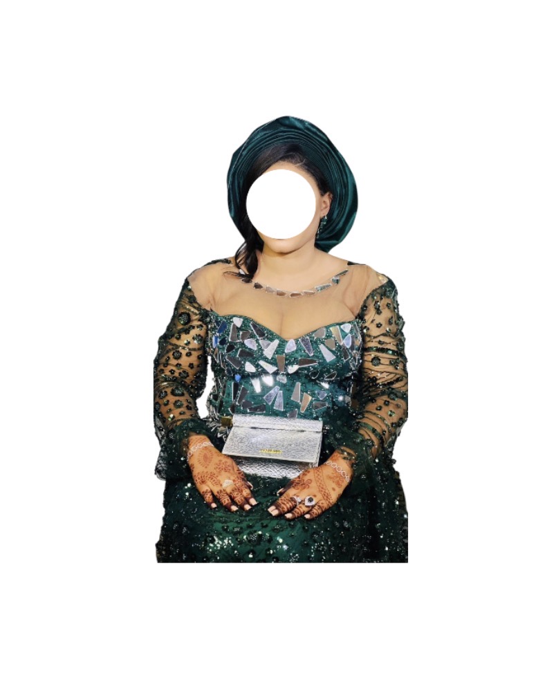 LAS1122025, Robe de soirée, Taille XXL, Foulard