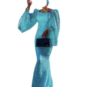 MK5122025, Brodé Fantiss vogue, Taille S, foulard, Quasi-neuf