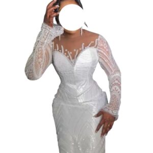 AB5122025, robe de mariée RIMK, Taille M, Quasi-neuf