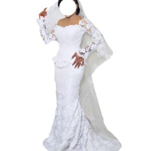 DB5122025, robe de mariée Dior Fashion, Taille M, voile