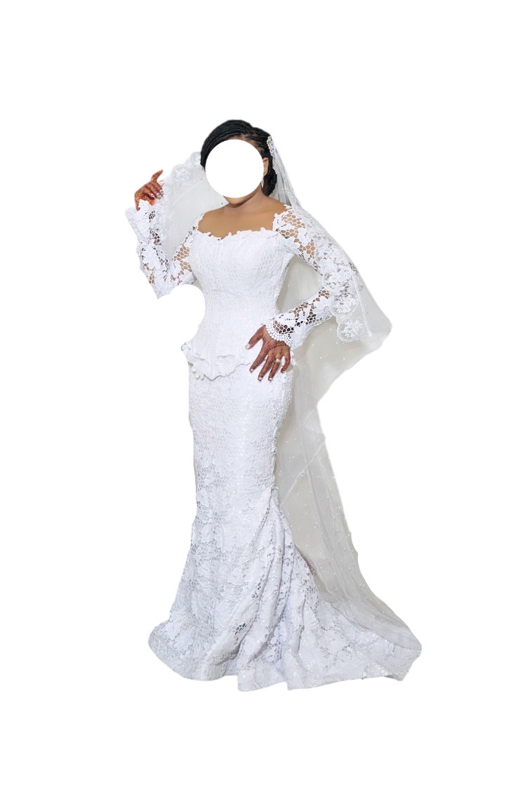 DB5122025, robe de mariée Dior Fashion, Taille M, voile