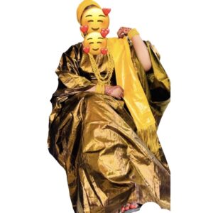 AC10122025, Grand boubou, Foulard