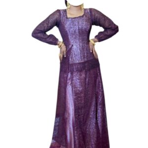 AD10122025, robe brodé, Taille M, Foulard