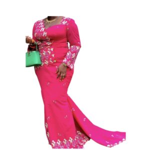 CA16122025, robe brodé, taille XXL