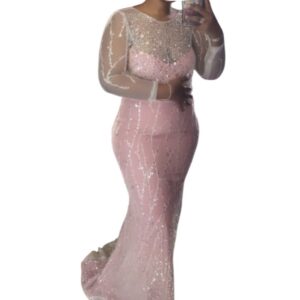 AT16122025, robe de soirée, neuf