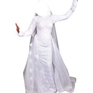 AS20122025, robe de mariée, taille M, foulard