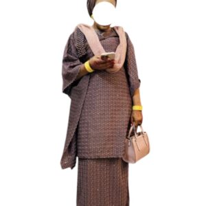 DO22122025, brodé, Taille XL, foulard