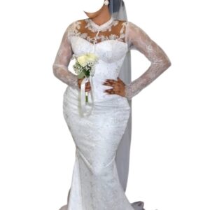 FK26122025, robe de mariée, Taille L