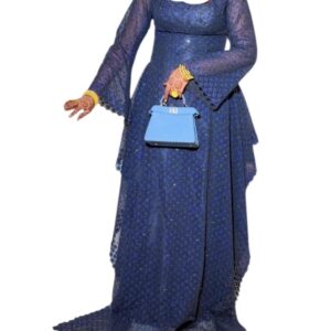 PN11012026, brodé Autriche, taille M, foulard