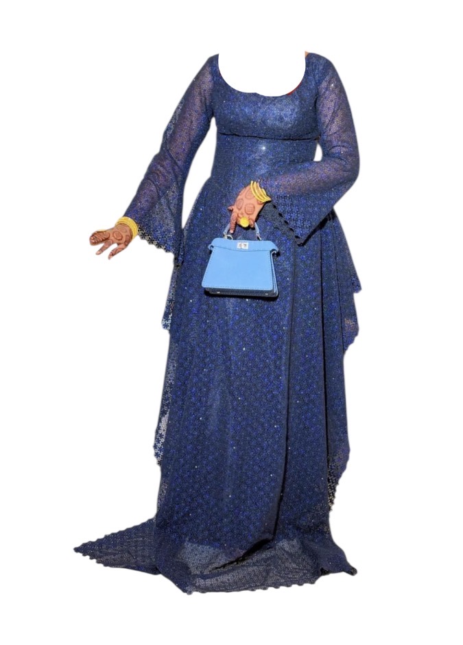 PN11012026, brodé Autriche, taille M, foulard