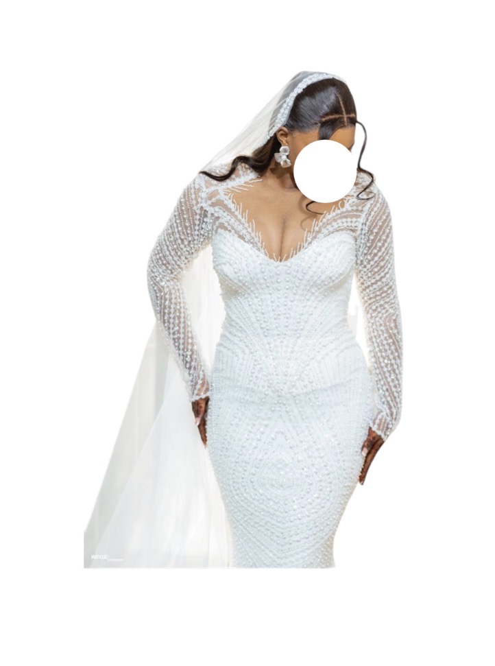 SK11012026, robe de mariée, taille M, voile