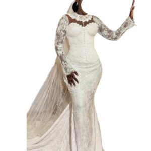 AO17012026, robe de mariée Majesté couture, taille M