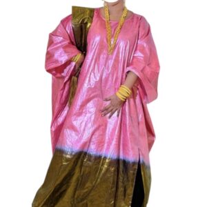 OU16012026, grand boubou, foulard, pagne