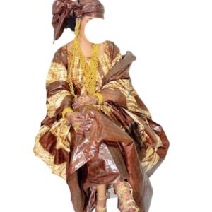 OU16012026, grand boubou, pagne, foulard