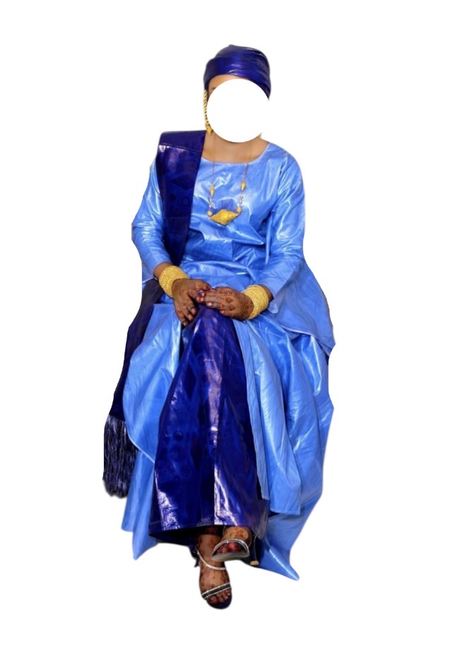 OU16012026, grand boubou, pagne, foulard