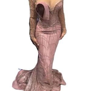 MH17012026, robe de soirée SK couture, taille M