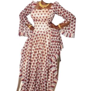 CN27012026, robe brodé, taille M, turban