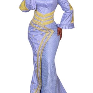 AB27012026, robe Bazin, taille M