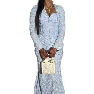 FD28012026, robe brodé, taille M, bandeau