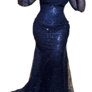 MM18022026, robe de soirée, taille L, turban