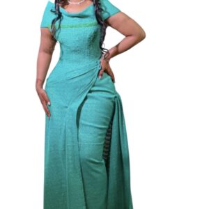 LZ20022026, robe brodé HKG, taille XL