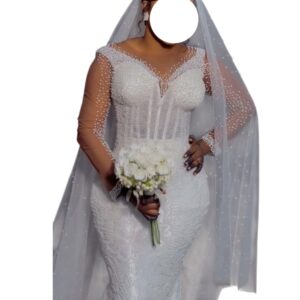 FF25022026, robe de mariée SK couture, taille L, voile