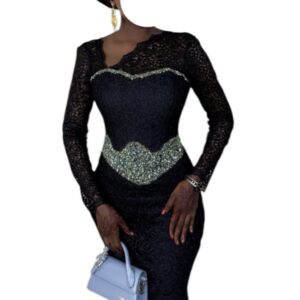 FB0402026, brodé Majesté couture, taille M, foulard