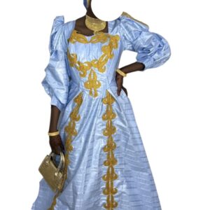 FB04022026, Bazin , taille M, foulard