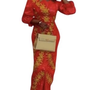 ME05022026, robe Bazin, taille M