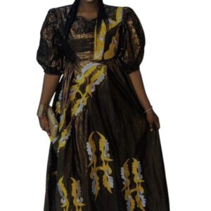 ME05022026, robe Bazin, taille M