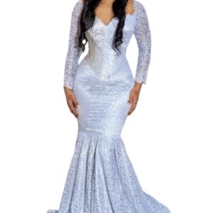 OU06022026, robe de soirée, taille M