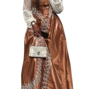 ST06022026, robe Bazin, taille M