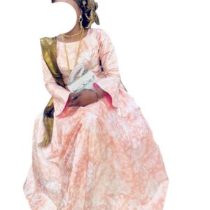 MZ06022026, robe Bazin, taille M, foulard