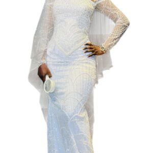 KD07022026, robe de mariée Samba créateur, taille M