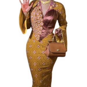 AS09020226, robe brodé, taille L