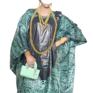 BB09022026, grand boubou, 5 mètres, foulard