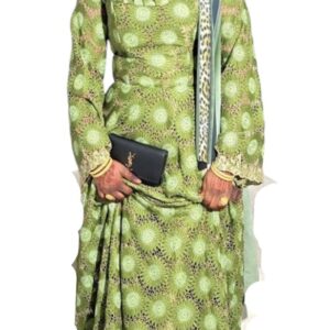 BB09022026, robe brodé, taille M, foulard