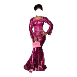 TA09022026, robe Bazin, taille S