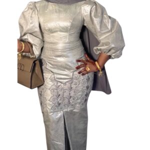 AS10022026, robe Bazin, taille L/XL