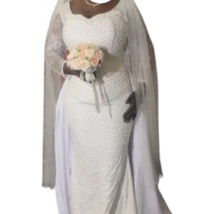 NP10022026, robe de mariée, taille XL