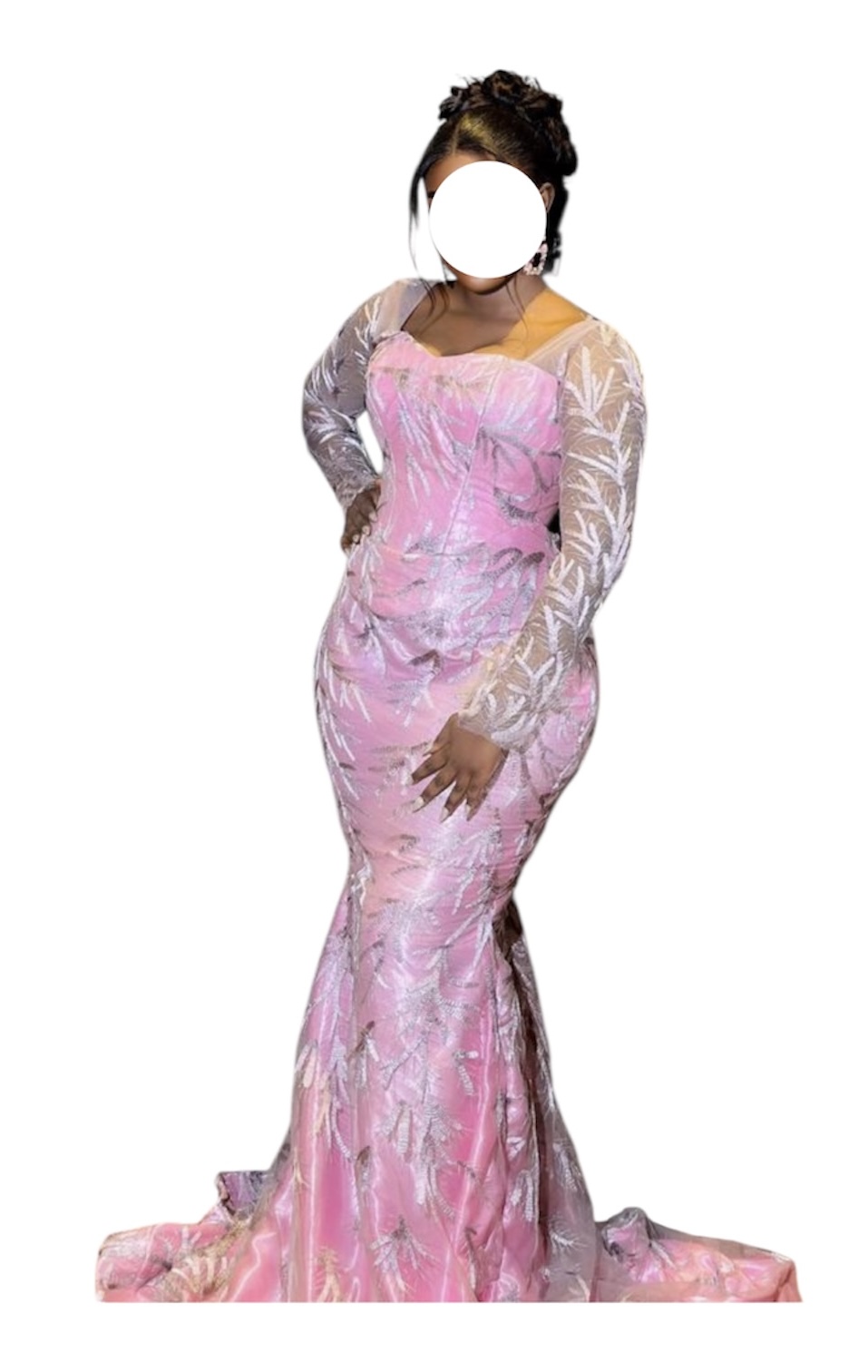 DN14022026, robe de soirée Majesté couture, taille L