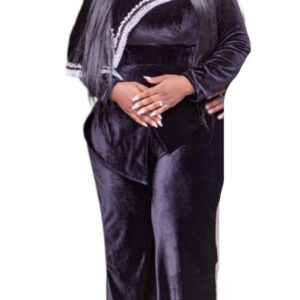 KA14022026, ensemble velour, taille 3XL, BURKINA FASO