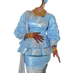 SY05032026, ensemble bazin getzner, taille M, foulard