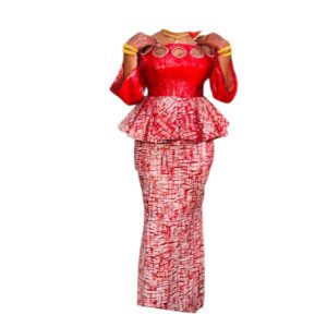 FB01042026, ensemble Bazin, taille L, foulard