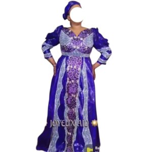 ZV24032026, robe Bazin, taille XL