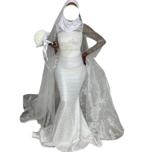 AY05042026, robe de marié Dior Fashion, taille M, voile