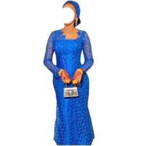 AD08042026, robe brodé, taille S, foulard