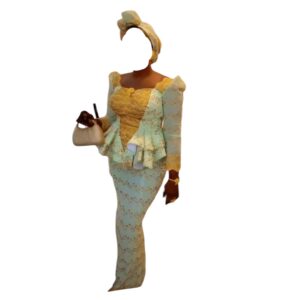 FB24042026, brodé, taille M, turban