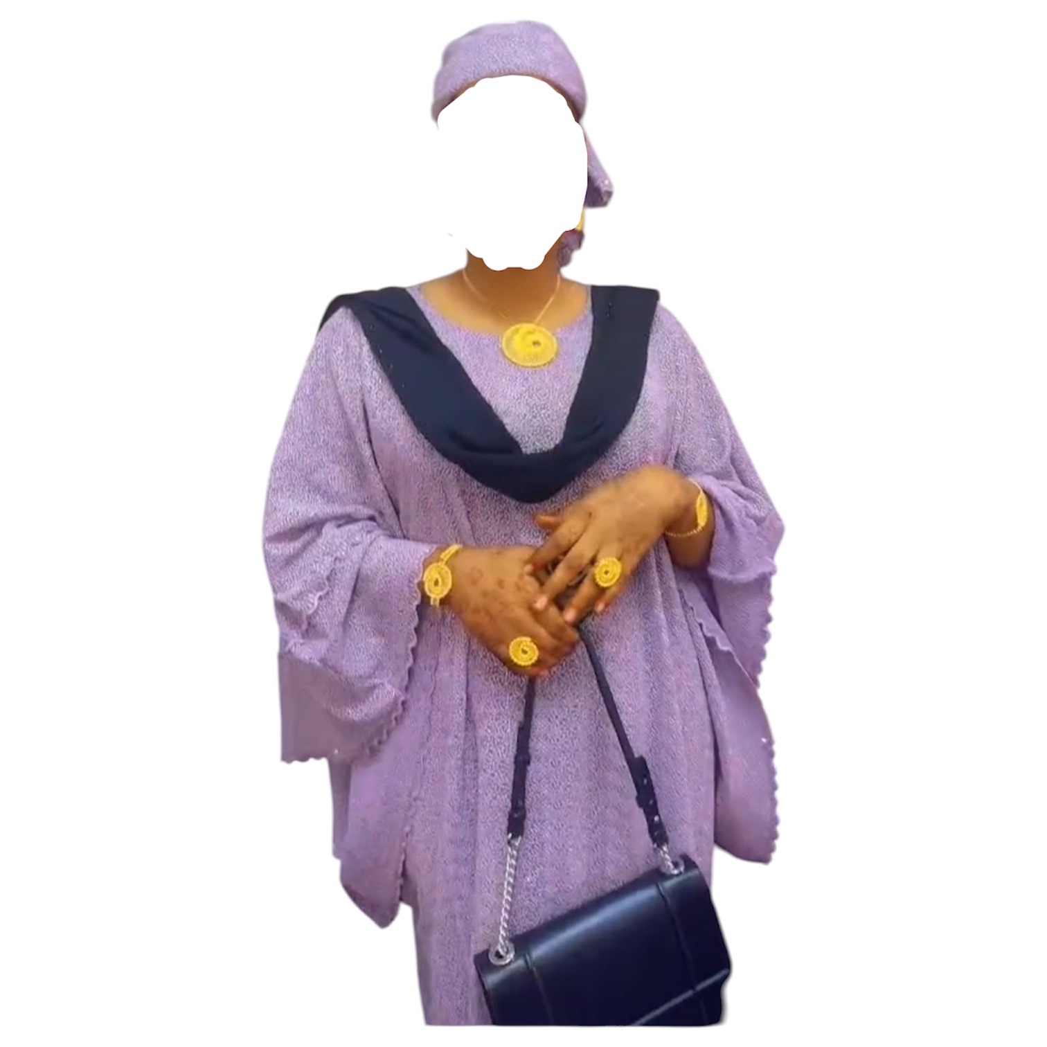 DY24042026, robe brodé, taille XL, foulard