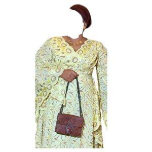 DY24042026, robe brodé, taille XL, foulard